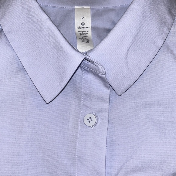 NWOT Lululemon Full Day Ahead Shirt
Serene Blue size 2 - Picture 3 of 13